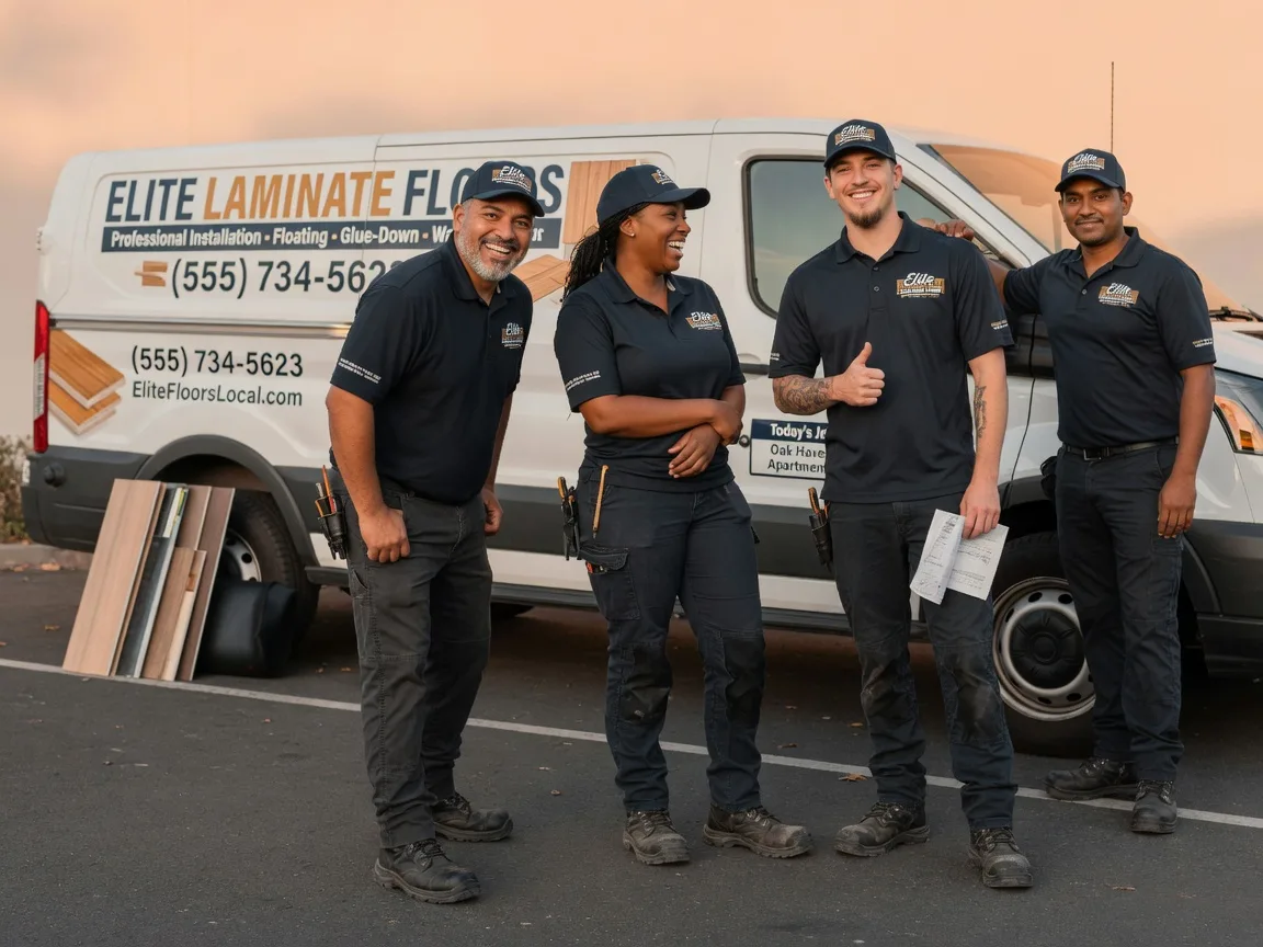 Laminate flooring installation company in Many, LA